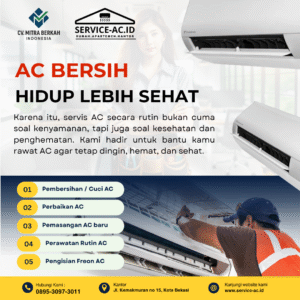 Desain template service ac